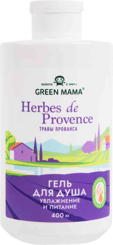 Гель для душа Green Mama Herbes de Provence увлажнение и питание #1