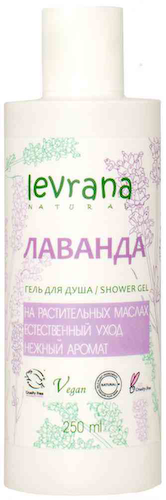 Гель для душа Levrana Natural лаванда #1