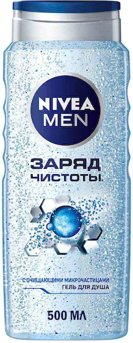 Гель для душа NIVEA MEN заряд чистоты #1