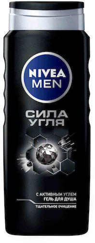 Гель для душа NIVEA MEN сила угля #1