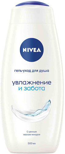 Гель для душа NIVEA увлажнение и забота #1