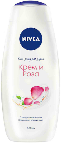Гель для душа NIVEA крем роза #1