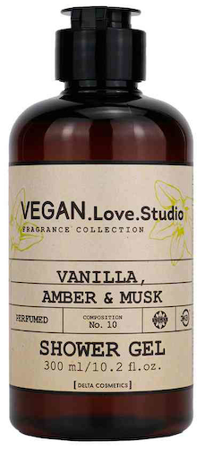 Гель для душа Vegan.Love.Studio ваниль-амбра-мускус #1