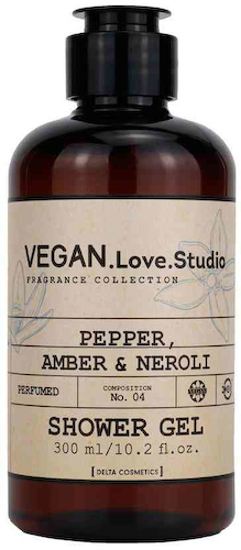 Гель для душа Vegan.Love.Studio перец-амбра-нероль #1