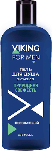 Гель для душа Viking For Men природная свежесть #1