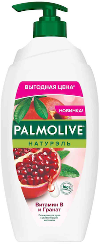 Гель-крем для душа Palmolive Натурэль витамин В-гранат #1
