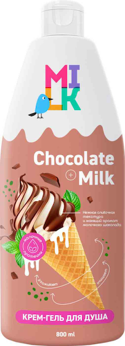 Крем-гель для душа Milk Chocolate Milk #1
