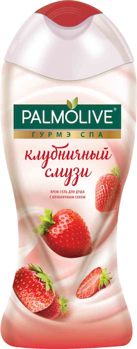 Крем-гель для душа Palmolive Гурме Спа клубничный смузи #1