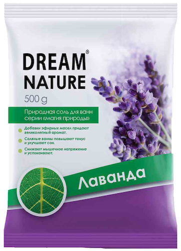 Соль для ванн Dream Nature Лаванда #1