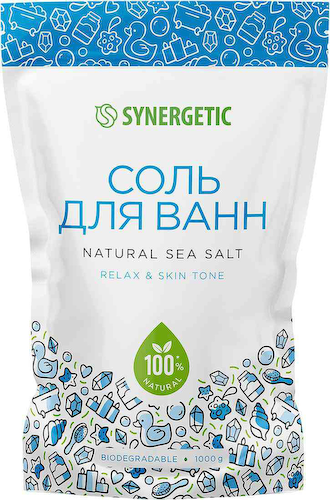 Соль для ванн Synergetic Морская #1