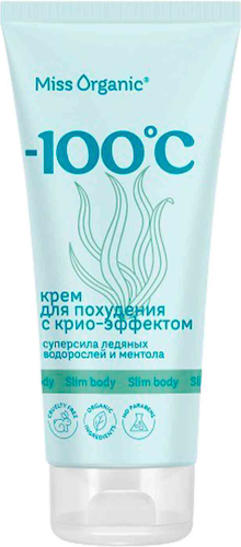 Крем для похудения Miss Organic -100°C с крио-эффектом #1