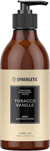 Крем для рук и тела Synergetic Tobacco Vanilla #1