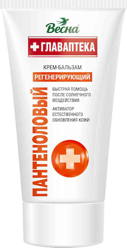 Крем-бальзам регенерирующий Весна + Главаптека Пантеноловый #1