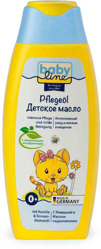 Масло детское Babyline с ромашкой и подсолнечником, с рождения #1