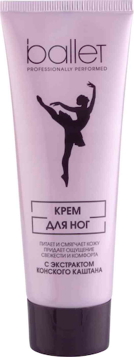 Крем для ног Ballet с экстрактом конского каштана #1