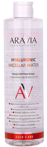 Мицеллярная вода Aravia Laboratories с гиалуроновой кислотой #1