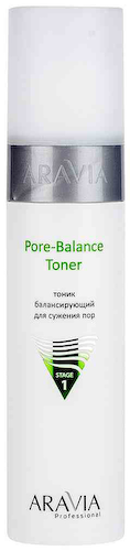 Тоник для сужения пор балансирующий Aravia Professional Pore-Balance #1