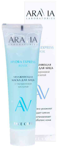 Маска для лица Aravia Laboratories увлажняющая с гиалуроновой кислотой #1