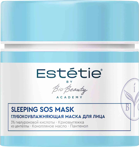 Маска для лица Estetie Sleeping SOS Mask глубоко увлажняющая #1