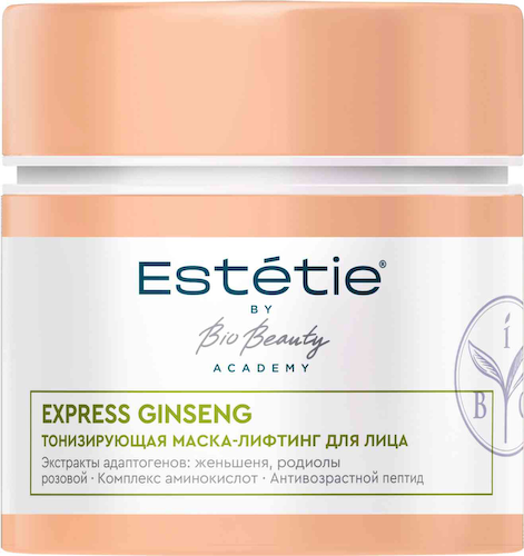 Маска-лифтинг для лица тонизирующая Estetie Express Ginseng #1