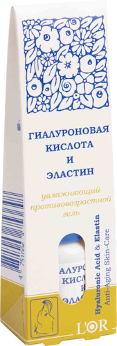 Гель для лица L'or Гиалуроновая кислота и эластин #1