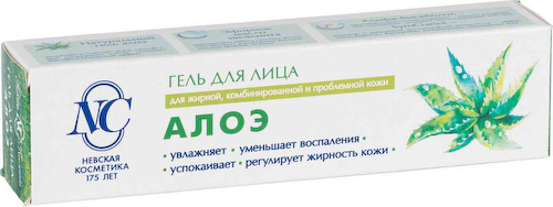 Гель для лица Невская Косметика Алоэ для жирной, комбинированной и проблемной кожи #1