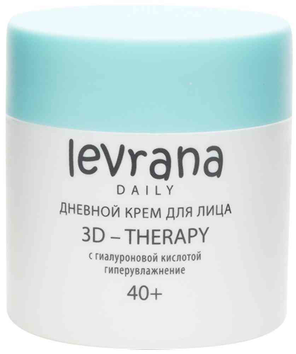 Крем для лица дневной Levrana Daily 3D-Therapy Гиперувлажнение с гиалуроновой кислотой #1