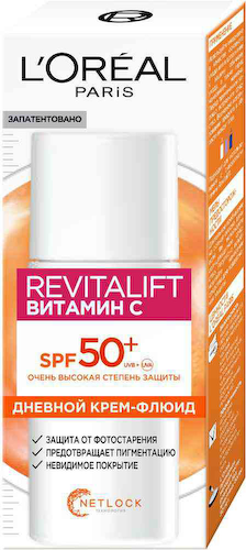 Крем для лица дневной L'Oreal Paris Revitalift Витамин С, SPF 50+ #1